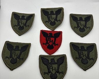 Vintage US Army 86th Infantry Division Patches, Lot of 7