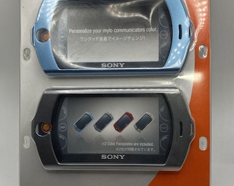 Sony Mylo 2 - Color Faceplate COMP-JK12 - Sapphire & Platinum NEW