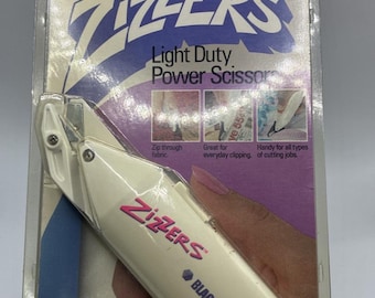 Black & Decker Zizzers Light Duty Power Scissors - BRAND NEW VTG 1992