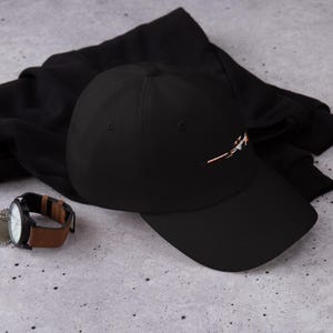 Embroidered AWP Asiimov Cap: CS2 Gamer Streetwear Hat