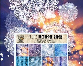 Summer Flowers Vintage Paper Pack - 24 Sheets 15x15cm For Scrapbooking & Crafts - View #3