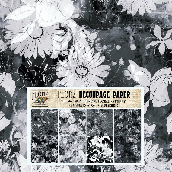 Scrapbooking Craft Paper Pack 24pcs 6x6 FLONZ - Etsy