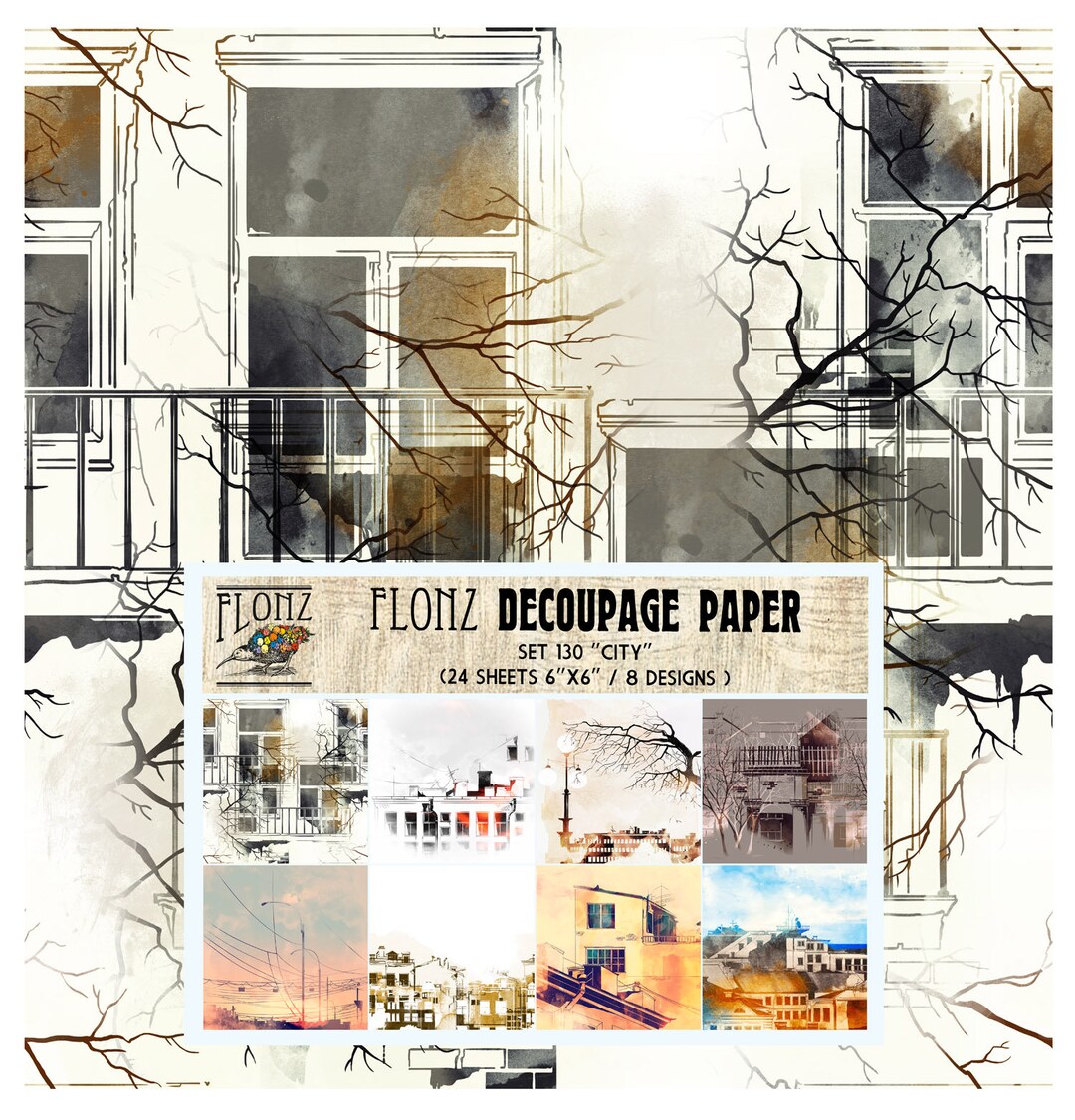 Scrapbooking Craft Paper Pack (24pcs 6