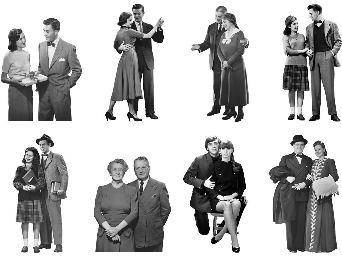 Large Stickers (each sticker 2.5"x3.5", pack 8 stickers) Scrapbooking