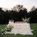 Wedding Table Runner, Personalized Last Name Sign, Custom Linen Wedding Banner, Sweetheart Table Banner, Wedding Reception Gift