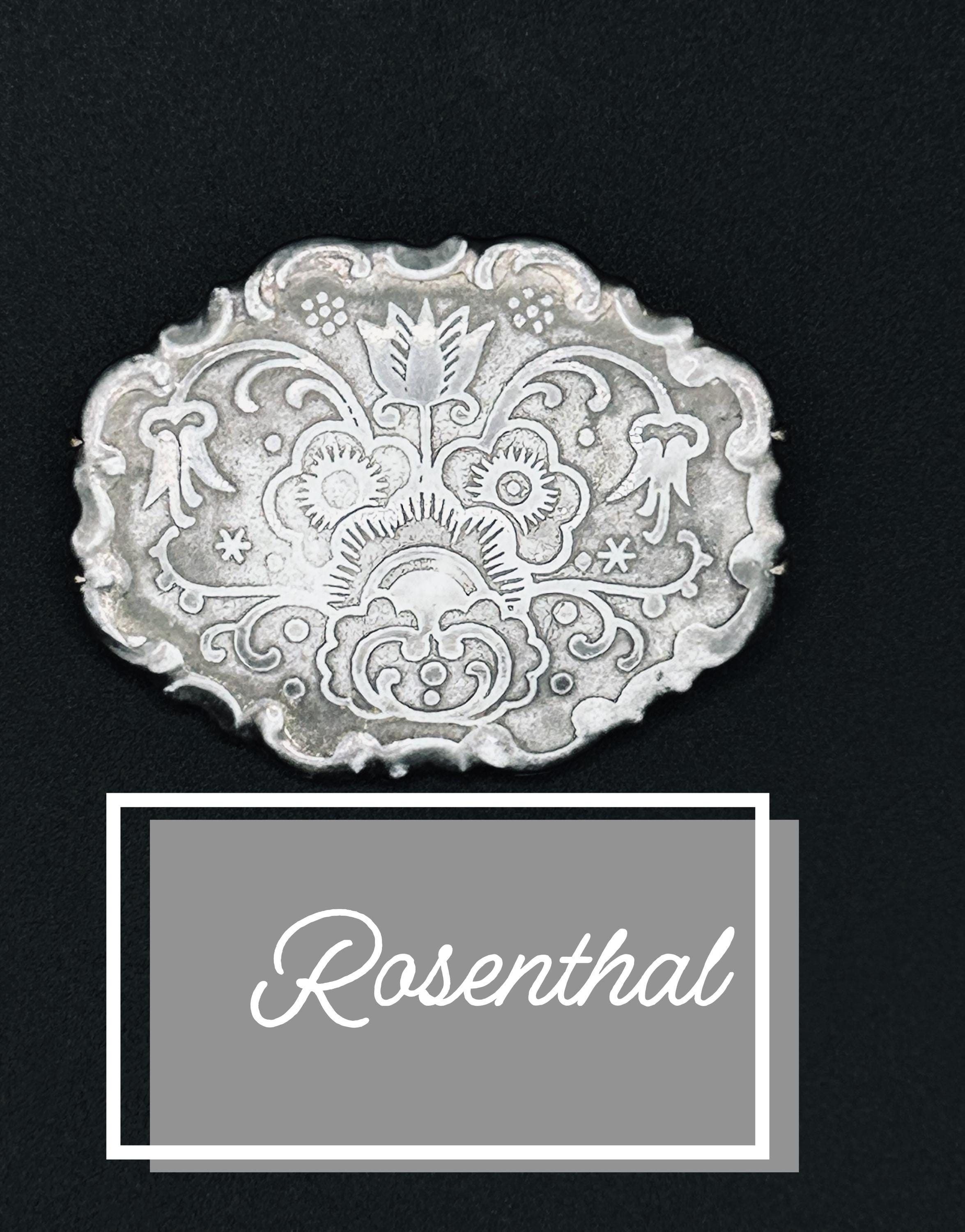 Rosenthal Silver Overlay - Etsy
