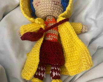 Coraline Handmade Doll