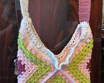 Bolsa cuadrada de abuela