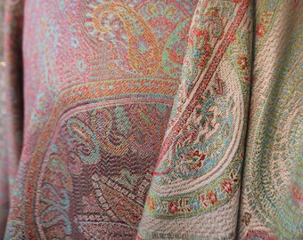 Vintage antique shawl wrap scarf Indian pashima scarf sari scarf flapper wrap stole