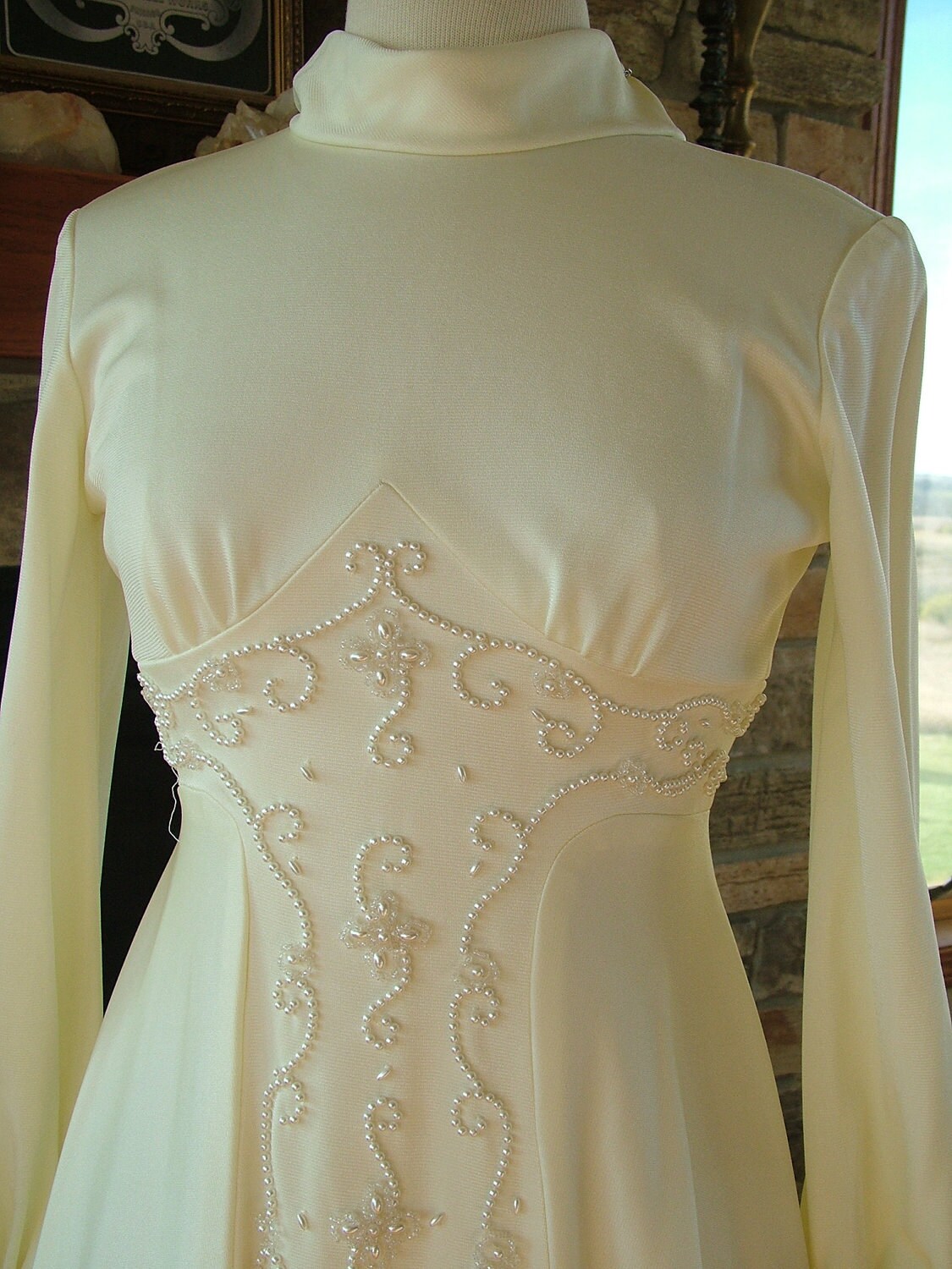 renaissance style wedding dress