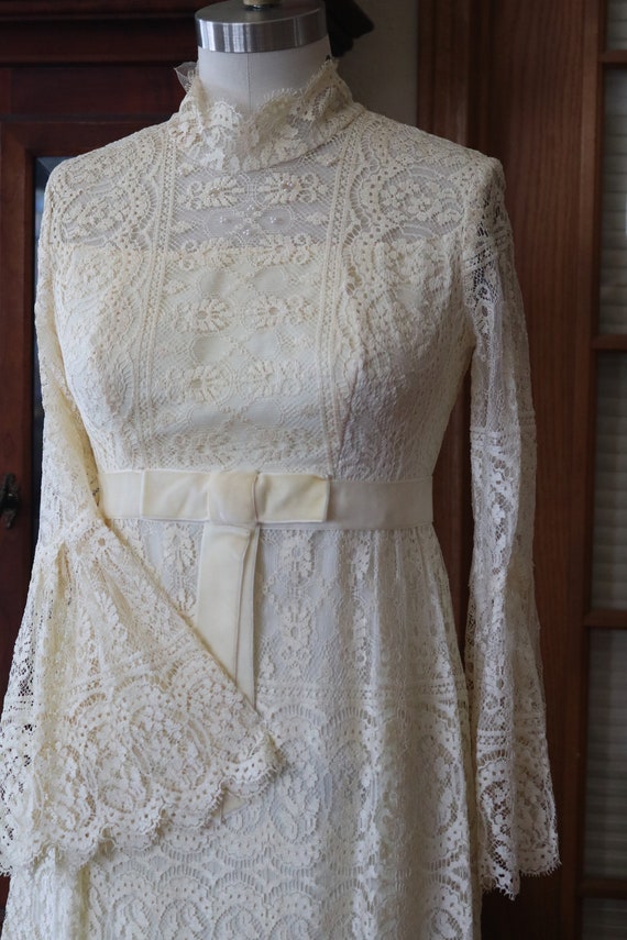 Vintage 1970s Gunne Sax jessica mc clintock sytle… - image 4