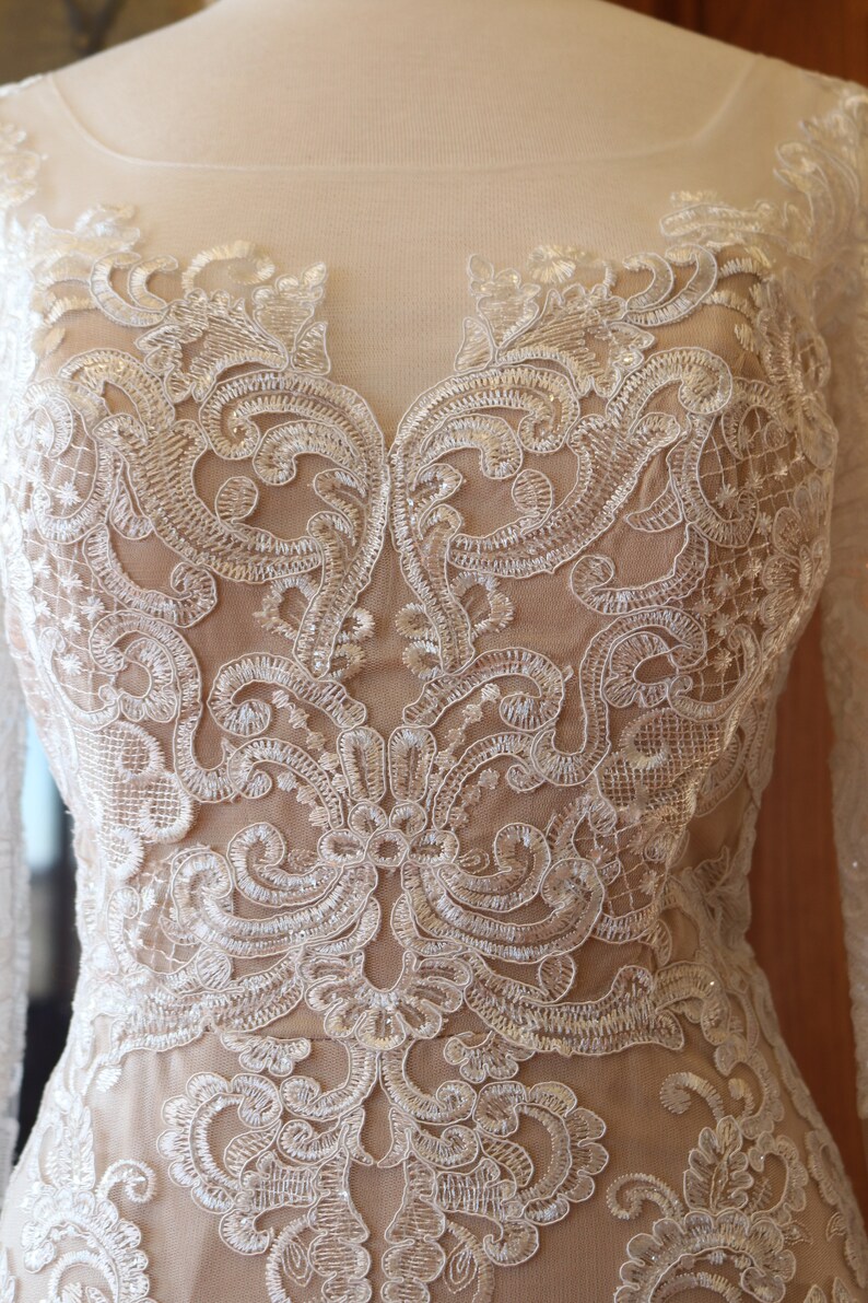 wedding gown patterns with sleeves