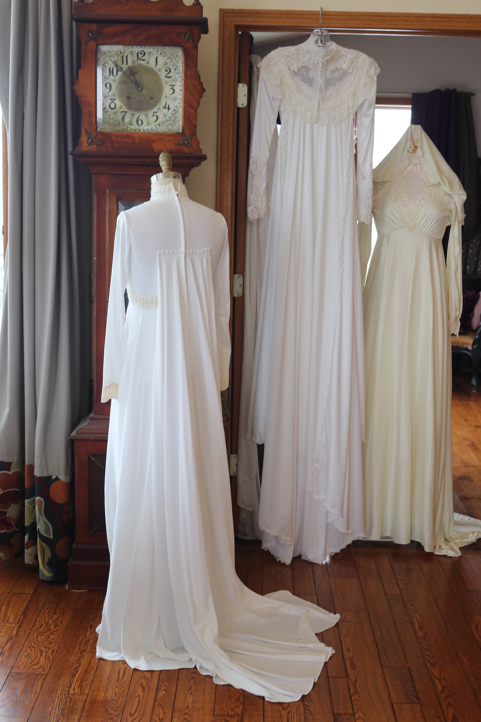 Hochzeitskleid Fee Hippie Boho Wald Perle Perlen Camelot ...