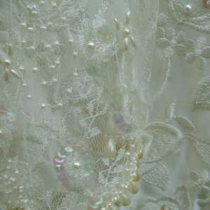 Bridgerton styled Wedding dress Vintage inspired empire waistline renaissance style fantasy gown antique laces image 5