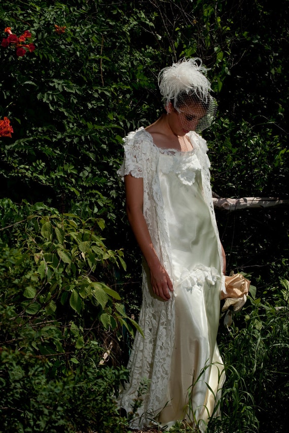 1930s wedding dress