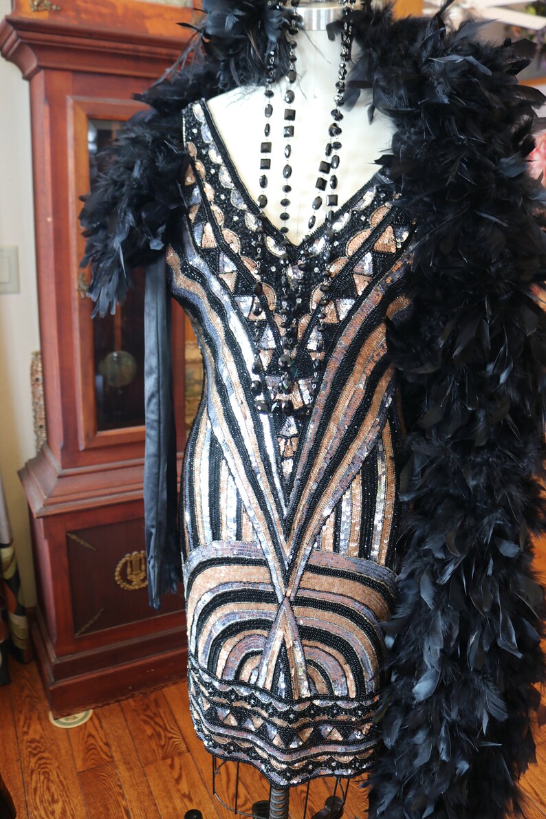 Flapper Beaded Dress