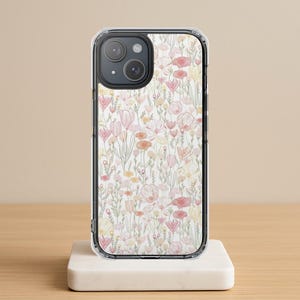 Wildflower iPhone Case: Pastel Floral Protective Cover
