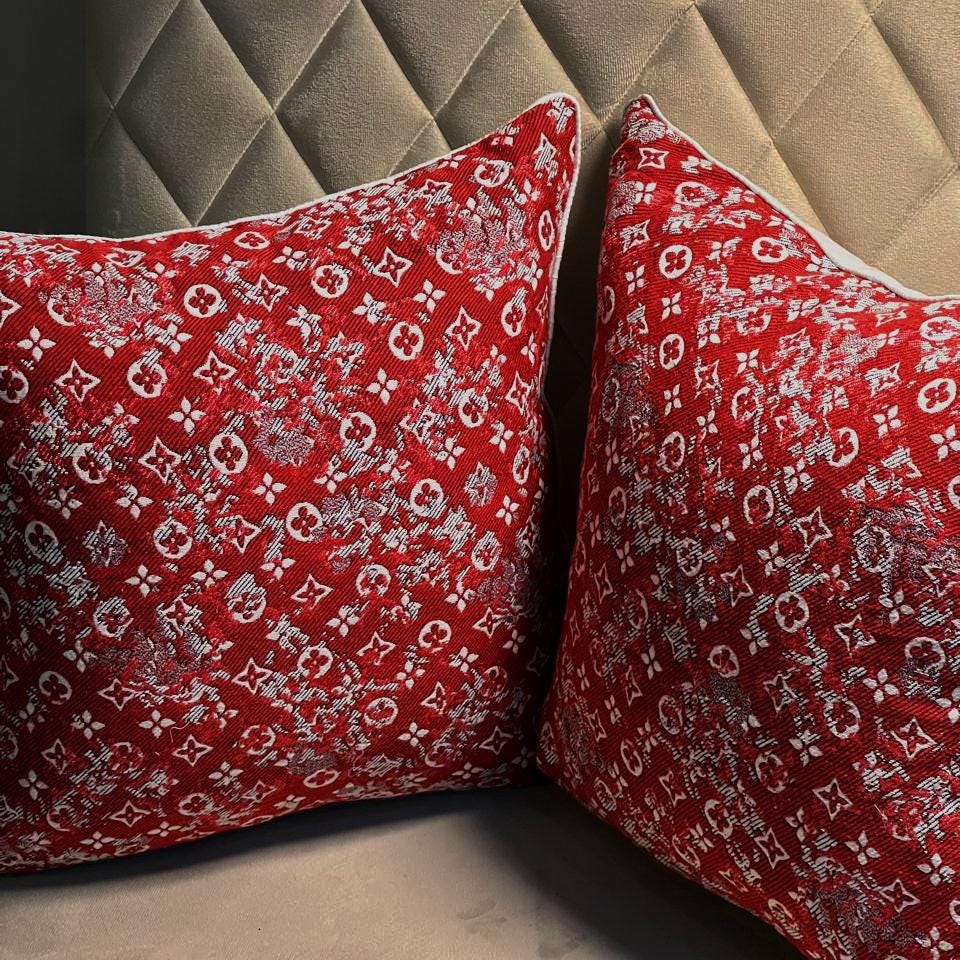 Louis Vuitton Pillow - Etsy Canada