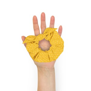 Recycled Scrunchie - Yellow