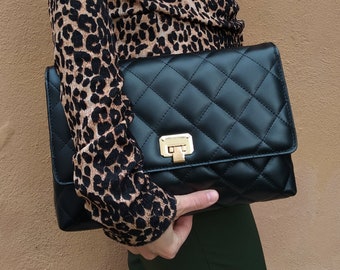 quilted clutch