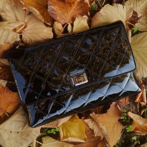 Buy Classic Style Genuine Leather Clutch Bag Elegant Quilted