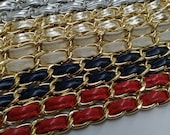 High Quality Genuine Leather Strap, Adjustable Chain Strap, Replacement Strap, Select Length, All Colours for Leather Chain Available