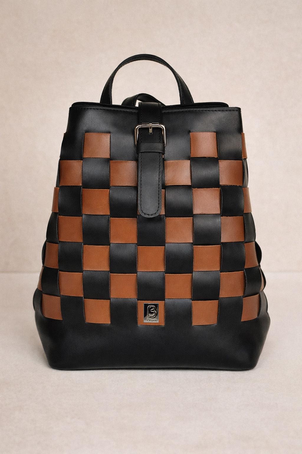 alternative brand leather backpack Alternative Patchwork Style Women Genuine Leather Backpack, Calfskin Ladies  Bag, Leather Handbag, Iconic Handmade Bag, Made in Greece