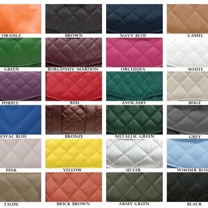 Genuine Leather Padded Chain Strap, Elegant Leather Shoulder Pad Strap, Select Any Length, All Colours Available, Handmade Greek Product image 10