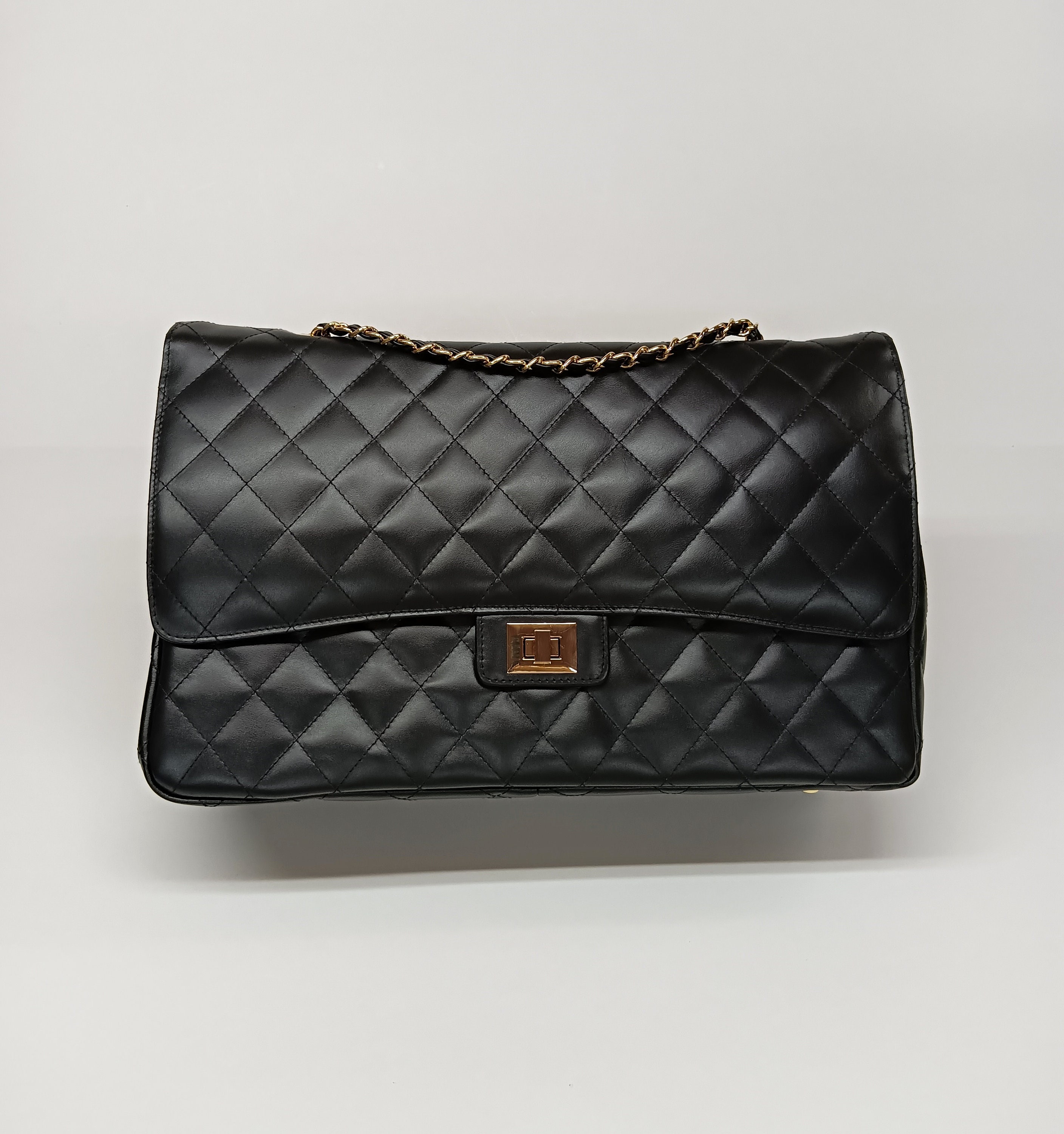 Quilted Diamonds XXL Bag Alternative Max Bag Classic Elegant 