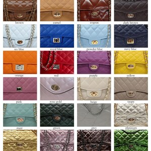 Luxuriöses Echtlederband, Ersatzband, Länge auswählen, Alle Farben für Leder & Kette verfügbar, handgefertigtes griechisches Produkt Bild 11
