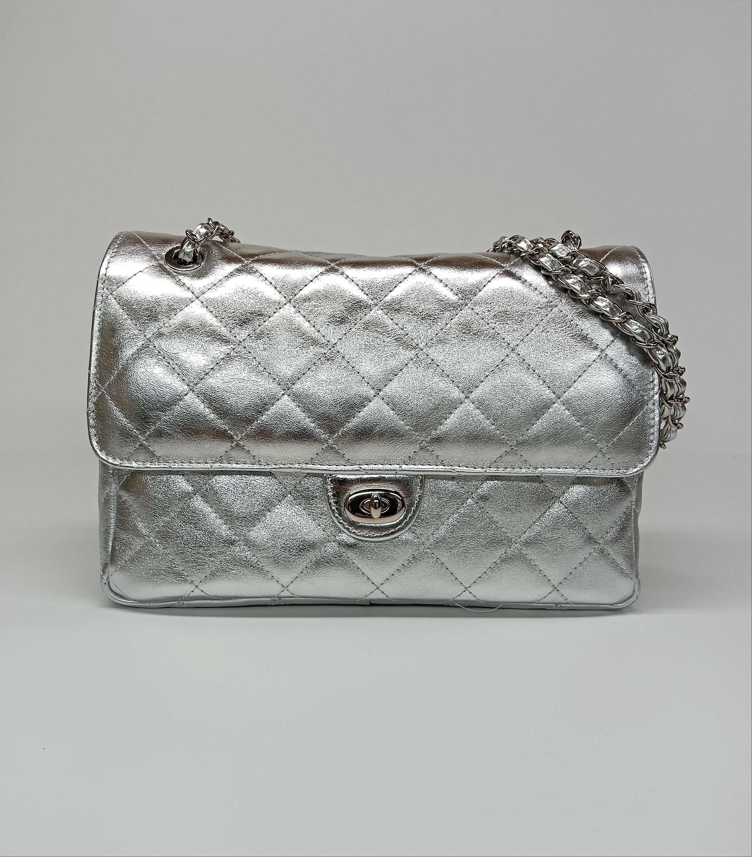 CHANEL, Bags, Ltd Chanel Handbag Classic Black Pearl Chainclasp