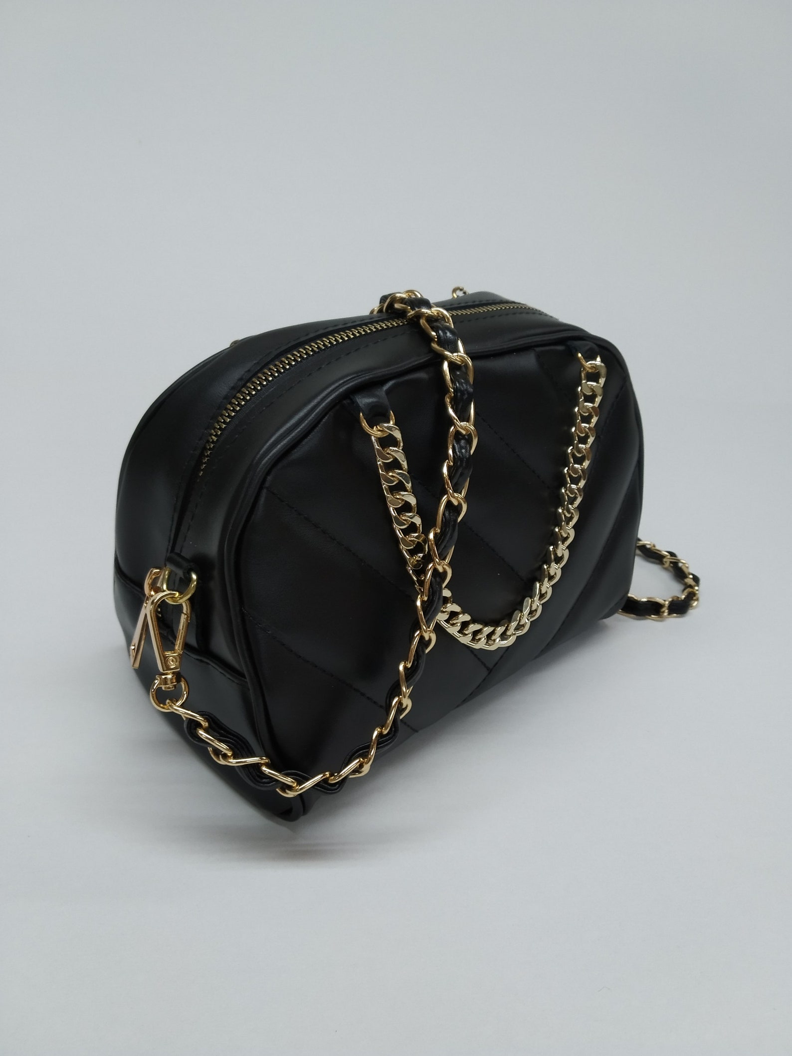 DIAMONDS ARE FOREVER Genuine Leather Quilted Purse Elegant Etsy