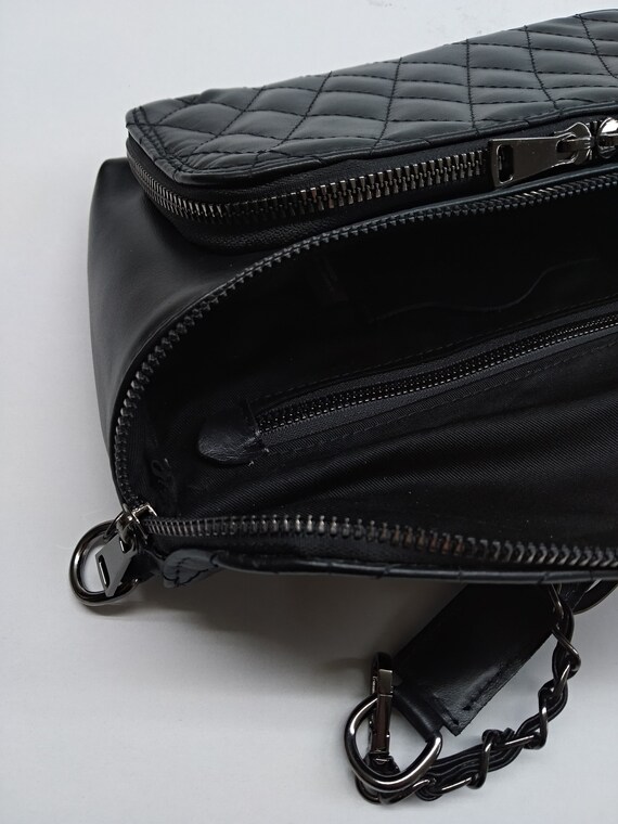DIAMONDS ARE ETERNAL Genuine Leather Crossbody Bag Quilted -  Denmark