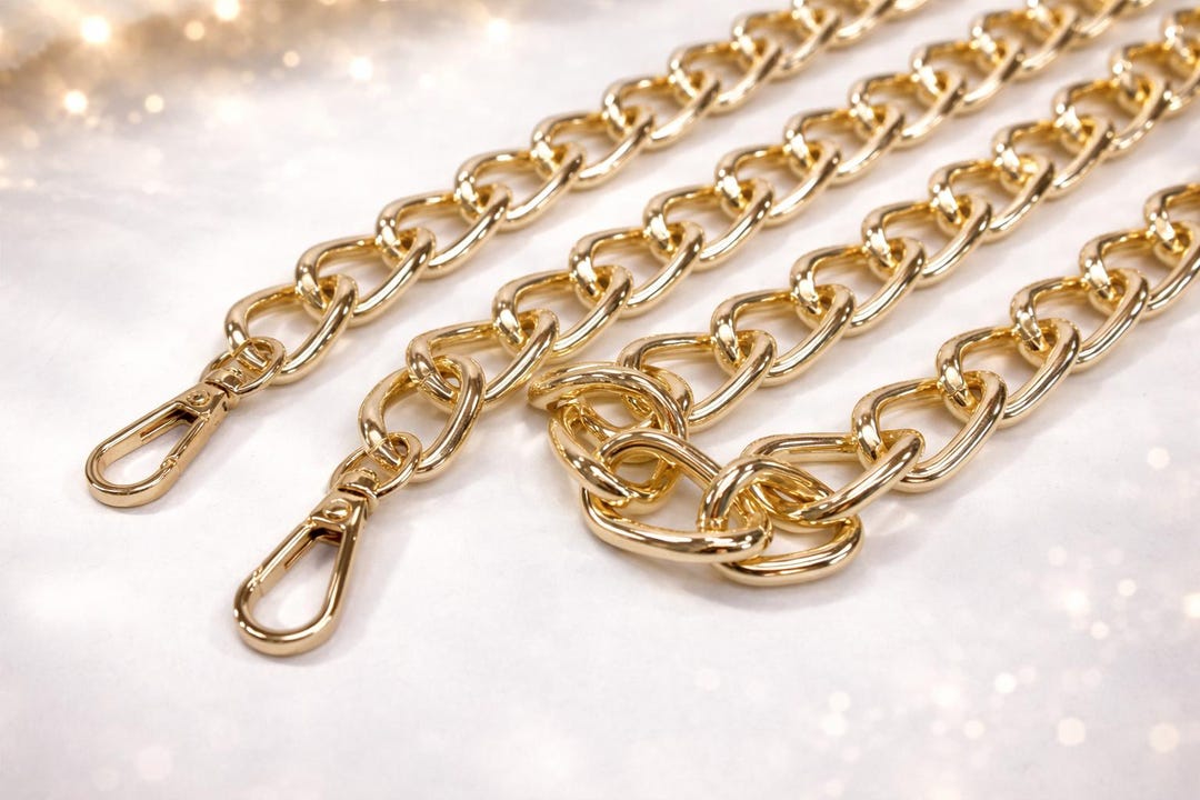Metallic Strap Set High Quality THICK Metallic Strap, Rust & Tarnish Free, Replacement ...