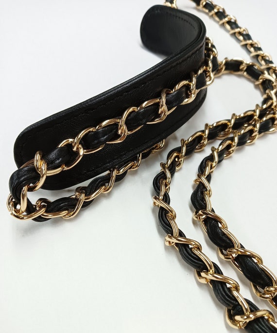 Excellent Quality Genuine Leather Strap Adjustable Chain 