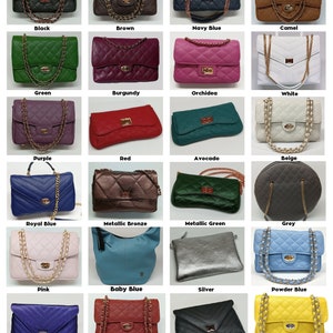 Single Flap Genuine Grained Leather Crossbody Bag, Quilted Shoulder Bag, Elegant Handbag, Stylish Bag, Eternal Fashion Bag, Made in Greece image 8