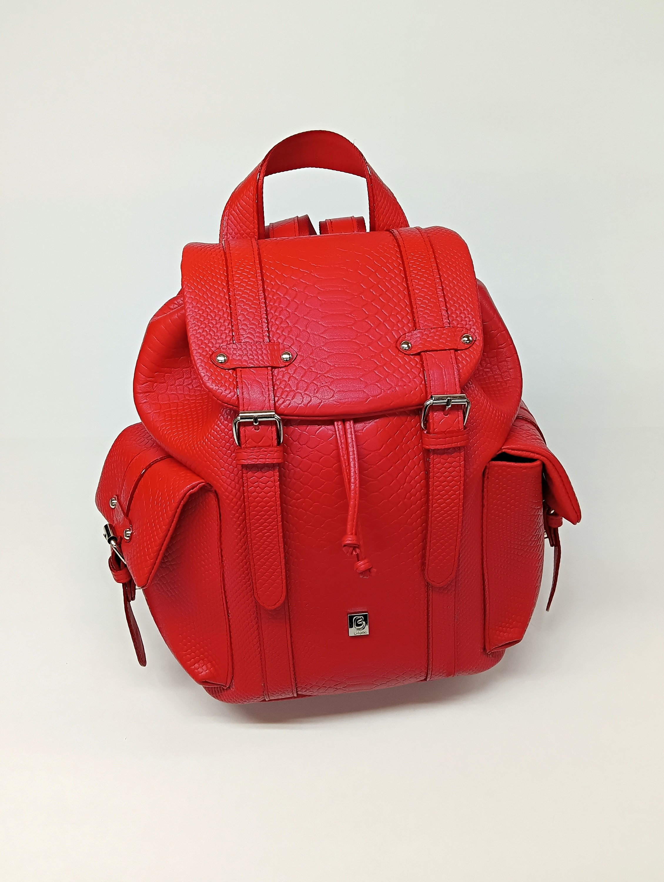 Louis Vuitton Christopher Pm Red Leather Backpack