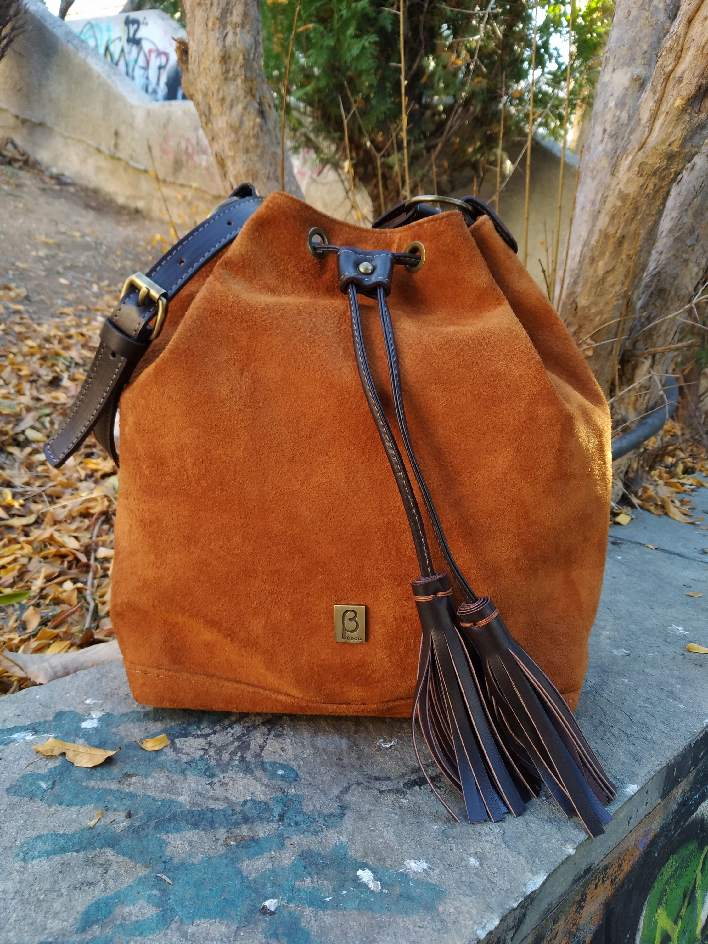 Dooney & Bourke Suede Crossbody Pouchette