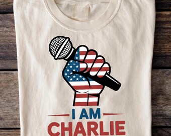 Comfort Colors® I Am Charlie Shirt - American Hero Graphic Tee