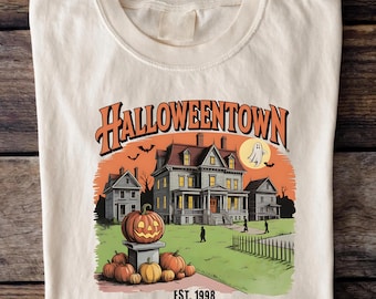 Camiseta de Halloweentown (1998): Camiseta retro de la película de Halloween