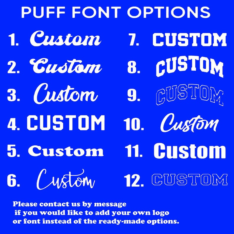 Custom 3D Puff Print Hoodie, Personalized Text Sweatshirt image 3