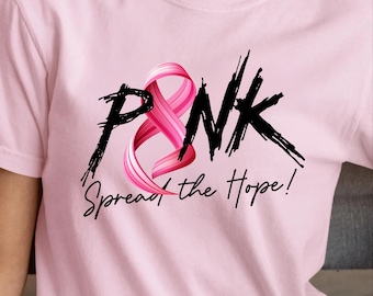 Hope Breast Cancer Awareness Shirt: Pink Ribbon Support