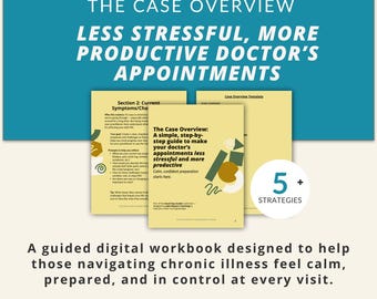 The Case Overview | Guided Chronic Illness Doctor Visit Prep | Make Your Appointments Less Stressful & More Productive | Good Day Guides