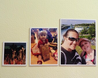 Custom Photo Fridge Magnet | Personalized Flexible Magnet | Multiple Sizes Available