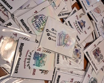 Mystery Magnetic Bookmark Pack | Surprise Book Lover Gift