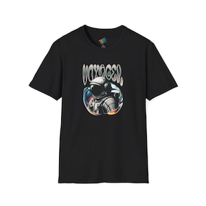 Astronaut T-Shirt, Unisex Space Graphic Tee