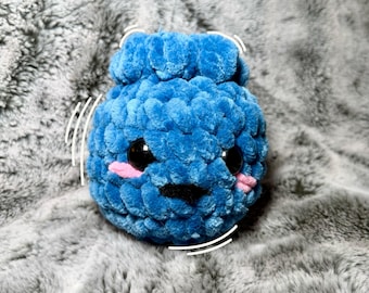 Crochet Blueberry Plushie – Handmade Kawaii Amigurumi