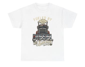 Angetrieben durch Sarkasmus Tee | Trucker-Grafik-Hemd