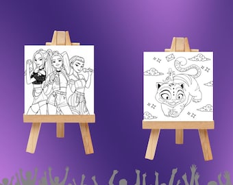 Kit de peinture Kpop