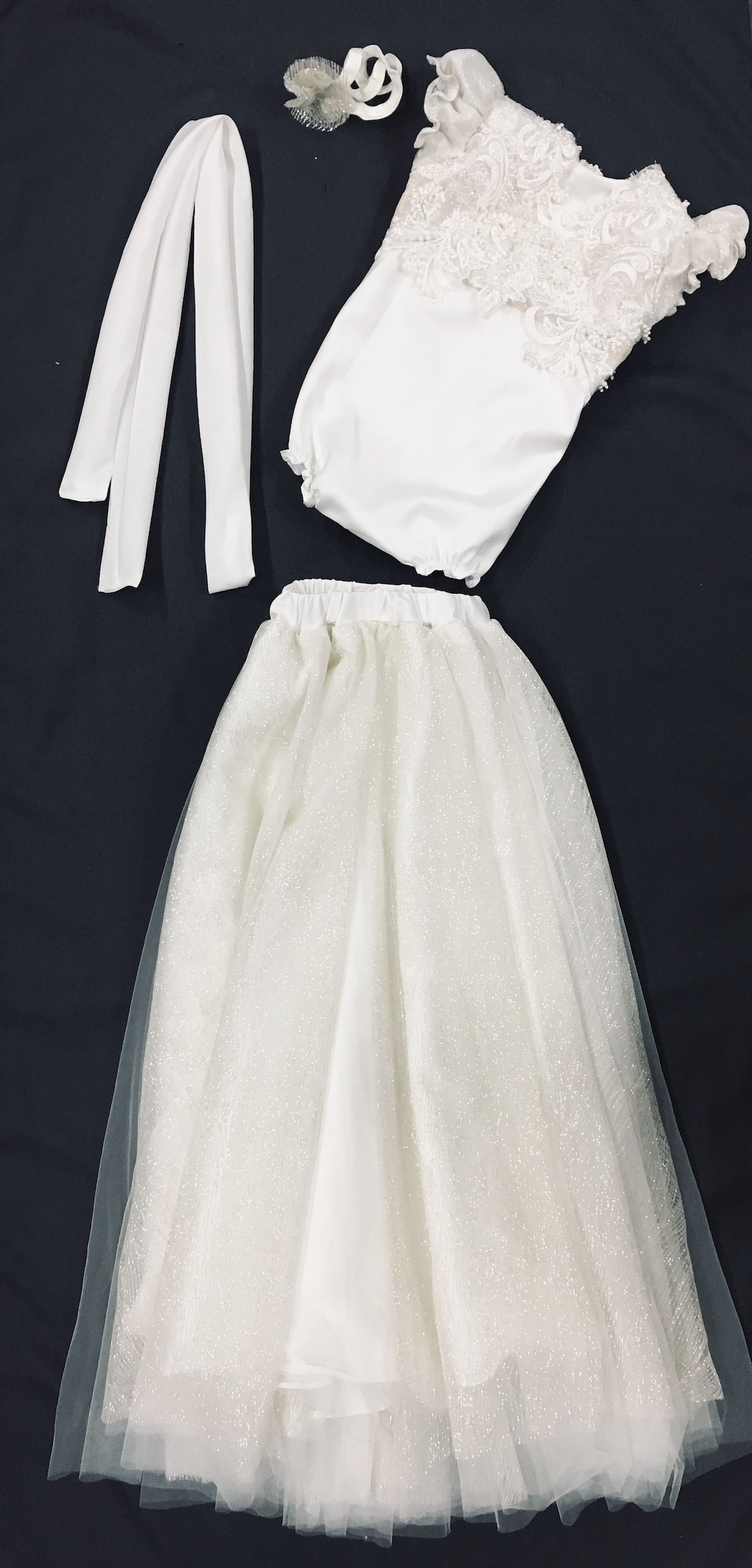 Christening Baptism Gown From Wedding Dress Custom Handmade - Etsy